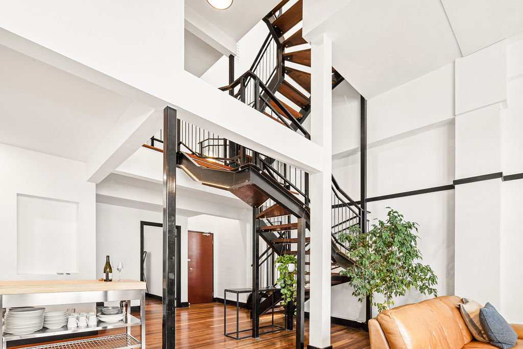 Whole penthouse atrium